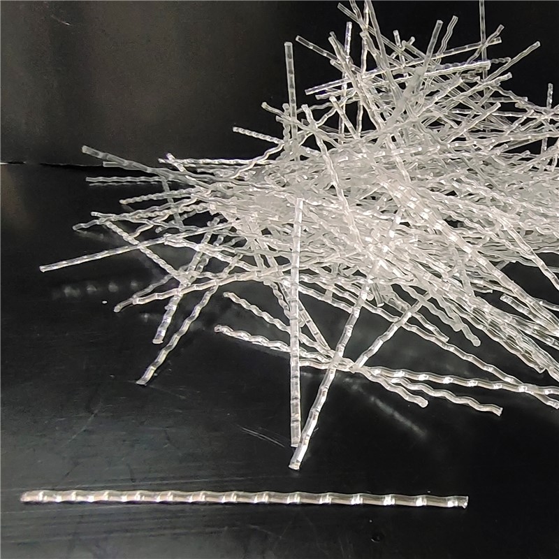 Macro-fibre de polypropylène ondulée.jpg Macro-fibre de polypropylène ondulée.jpg