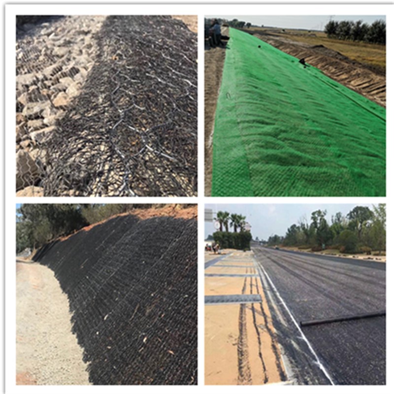 Tapis de contrôle de l'érosion Filet de protection des pentes Geomat 3D.jpg Tapis de contrôle de l'érosion Filet de protection des pentes Geomat 3D.jpg