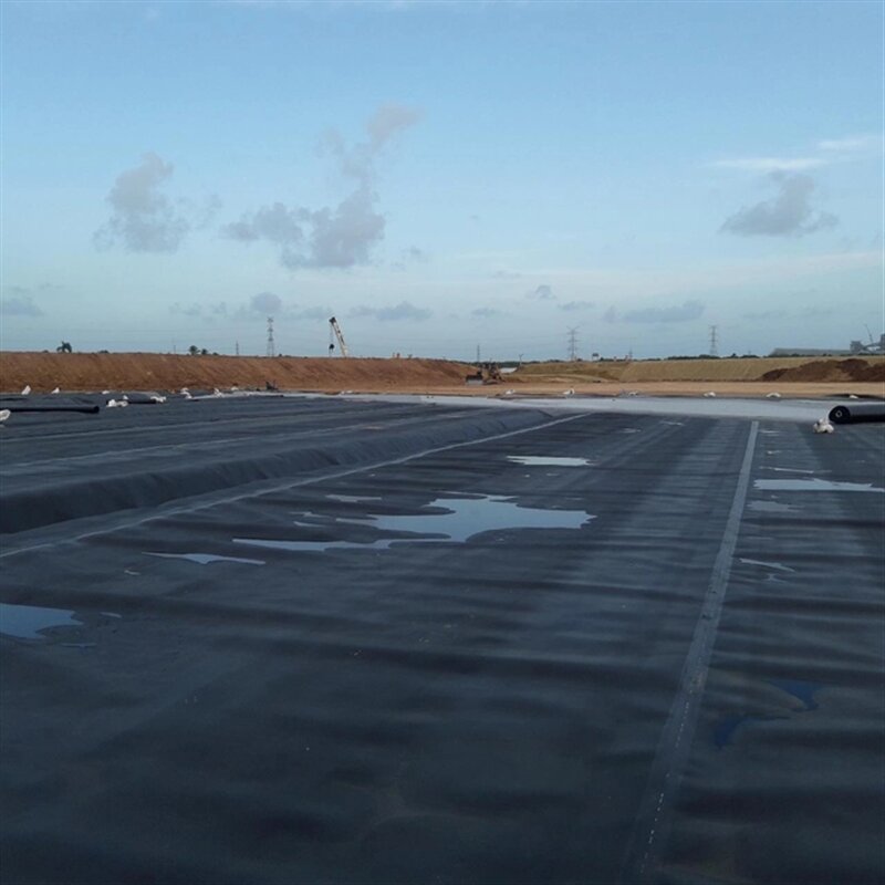 Application avec géomembrane HDPE Geomembrane.jpg Application avec géomembrane HDPE Geomembrane.jpg