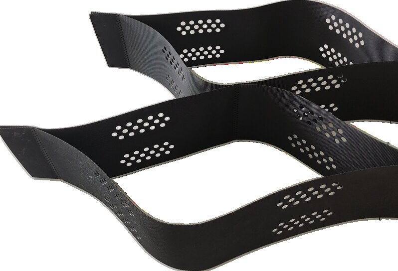 Structure tridimensionnelle en nid d'abeille HDPE Geocell.jpeg