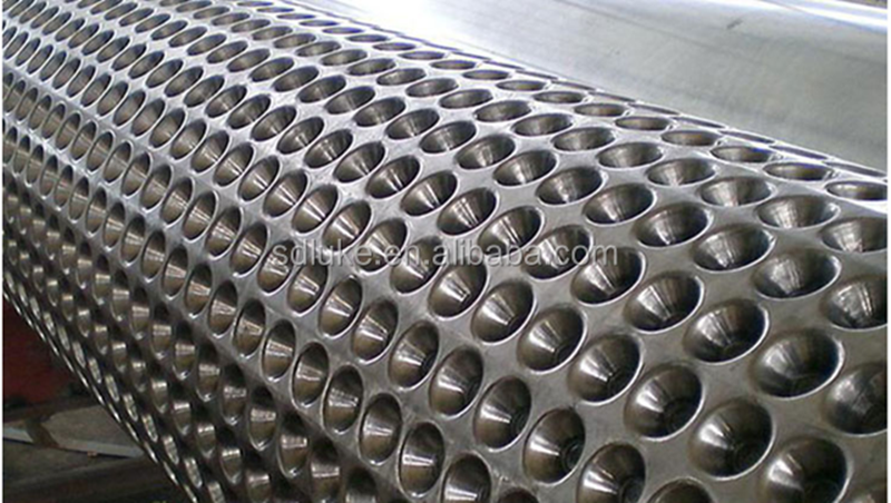 10 ~ 30 mm Hauteur de drainage de fossette. 10 ~ 30 mm Hauteur de drainage de fossette.