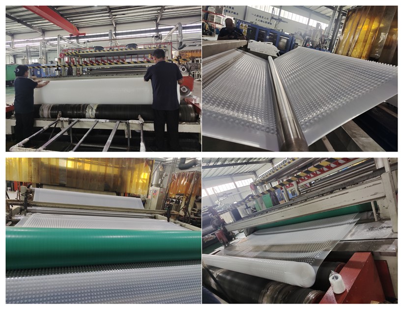 Planche de drainage alvéolée pour fondation en plastique.jpg