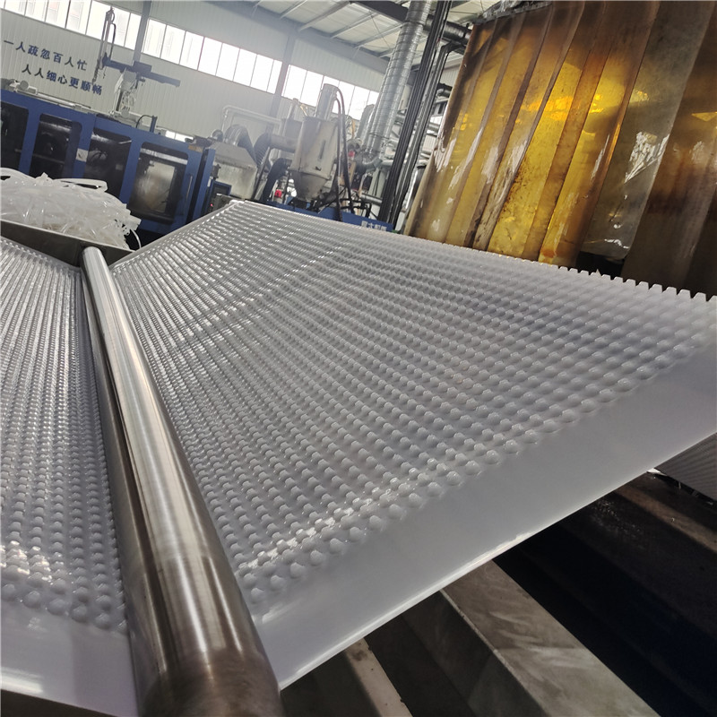 Panneau à fossettes en PEHD pour le drainage mural.jpg Panneau à fossettes en PEHD pour le drainage mural.jpg