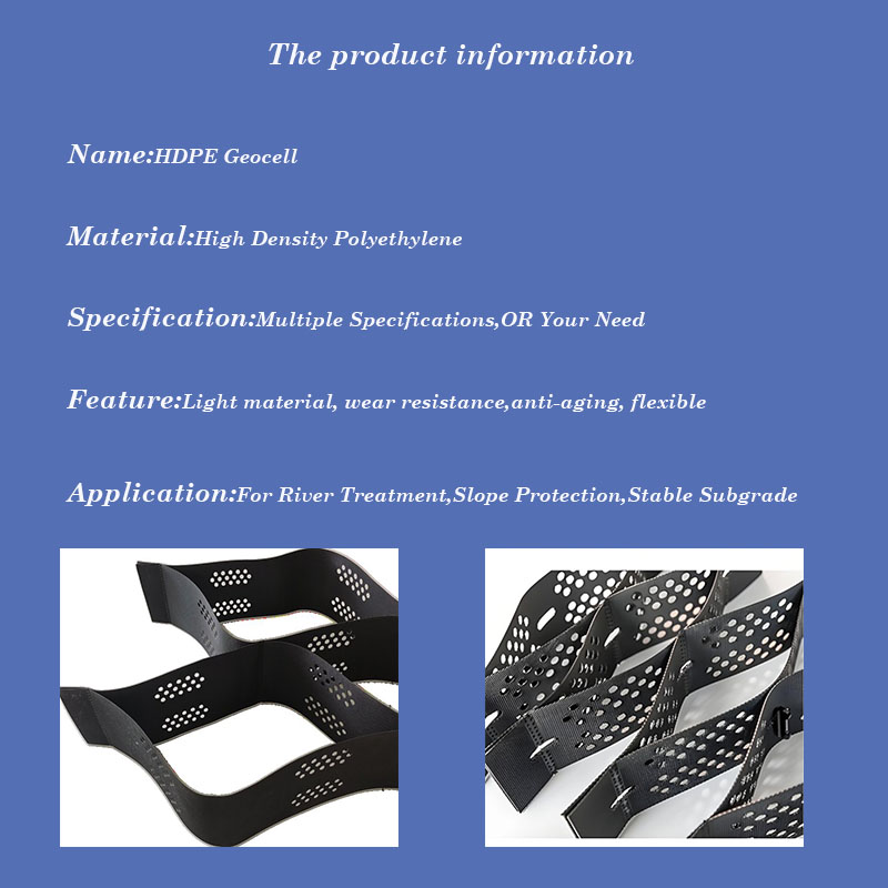 Géocellule en nid d'abeille Géocellule en plastique HDPE.jpg