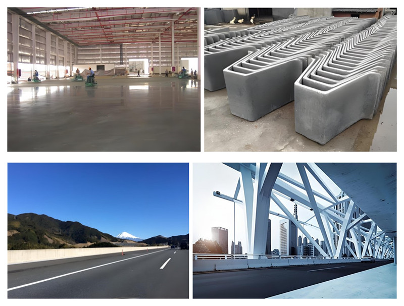 Fibre en béton Fibre polypropylène Mesh Fibre Application.jpg