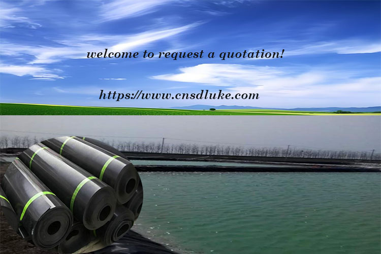 Géomembrane pour l’aquaculture Pond.jpg