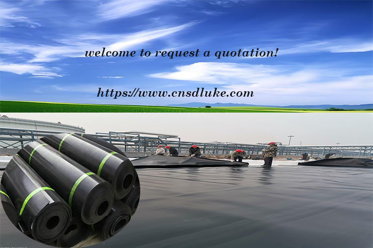 Doublure géomembrane en PEHD pour Waterproofing.jpg Doublure géomembrane en PEHD pour Waterproofing.jpg