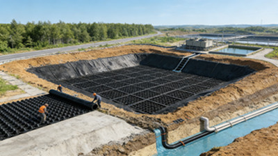 Panneau de drainage à alvéoles pour décharge.jpg