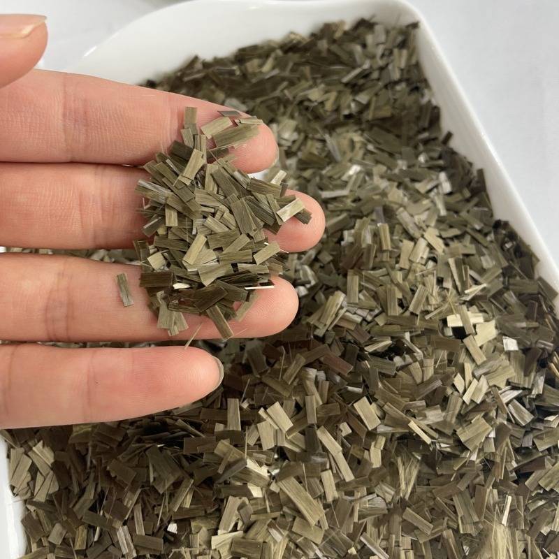 Béton renforcé par des fibres de basalte