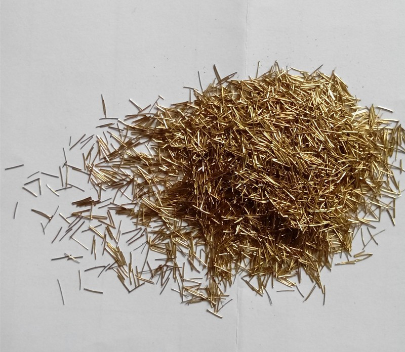 Fibre d'acier revêtue de cuivre.jpg Fibre d'acier revêtue de cuivre.jpg