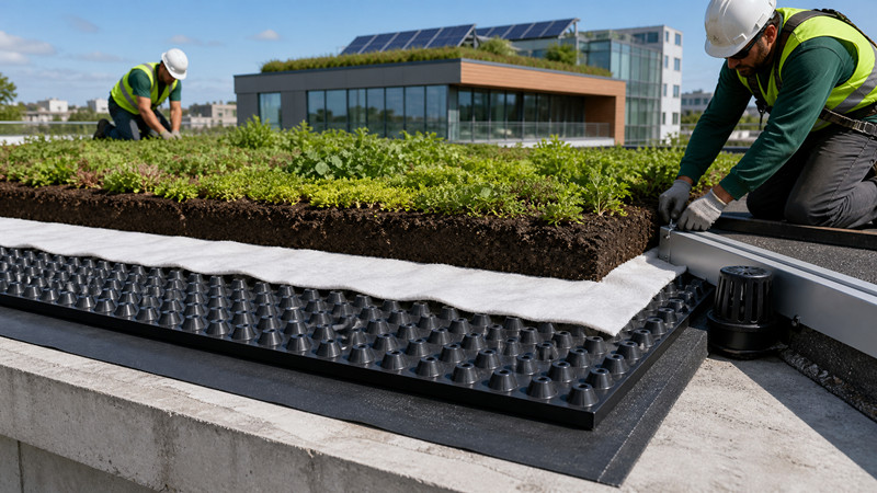 Commercial Green Roof Garden Drainage Board.jpg