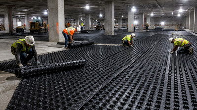 Panneau de drainage à fossettes pour usage souterrain.jpg